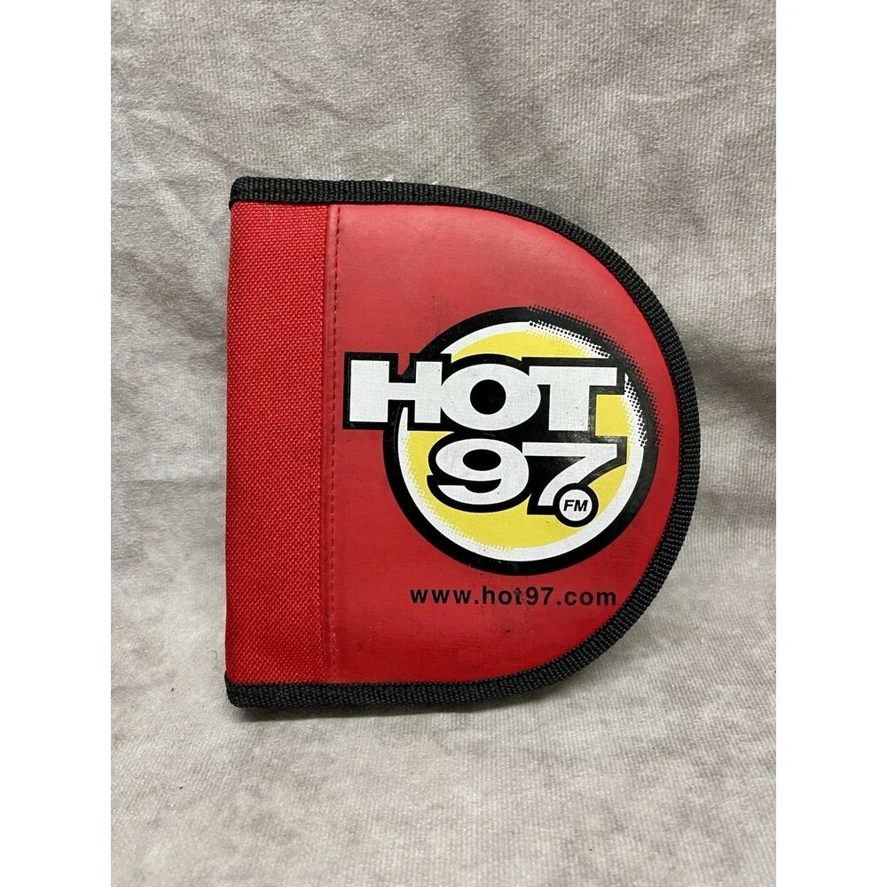 VINTAGE HOT 97 FM RADIO PROMO CD CASE WALLET NYC HIP HOP BLAZIN R&B COLLECTIBLE